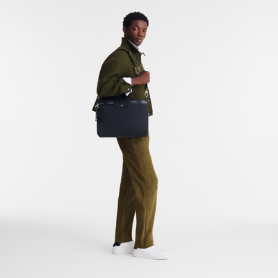 Le Pliage Energy 公事包 , 黑色 - 帆布
