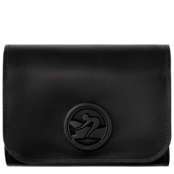 Box-Trot Wallet , Black - Leather