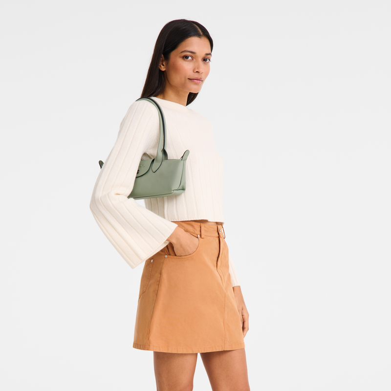 Sac port&eacute; &eacute;paule M Le Pliage Xtra , Cuir - Toundra  - Vue 2 de 7