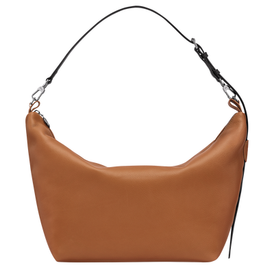 Le Slouchy M Hobo bag , Cashew - Leather