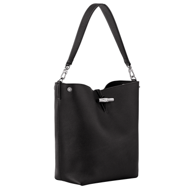 Le Roseau Shoulder bag M, Black