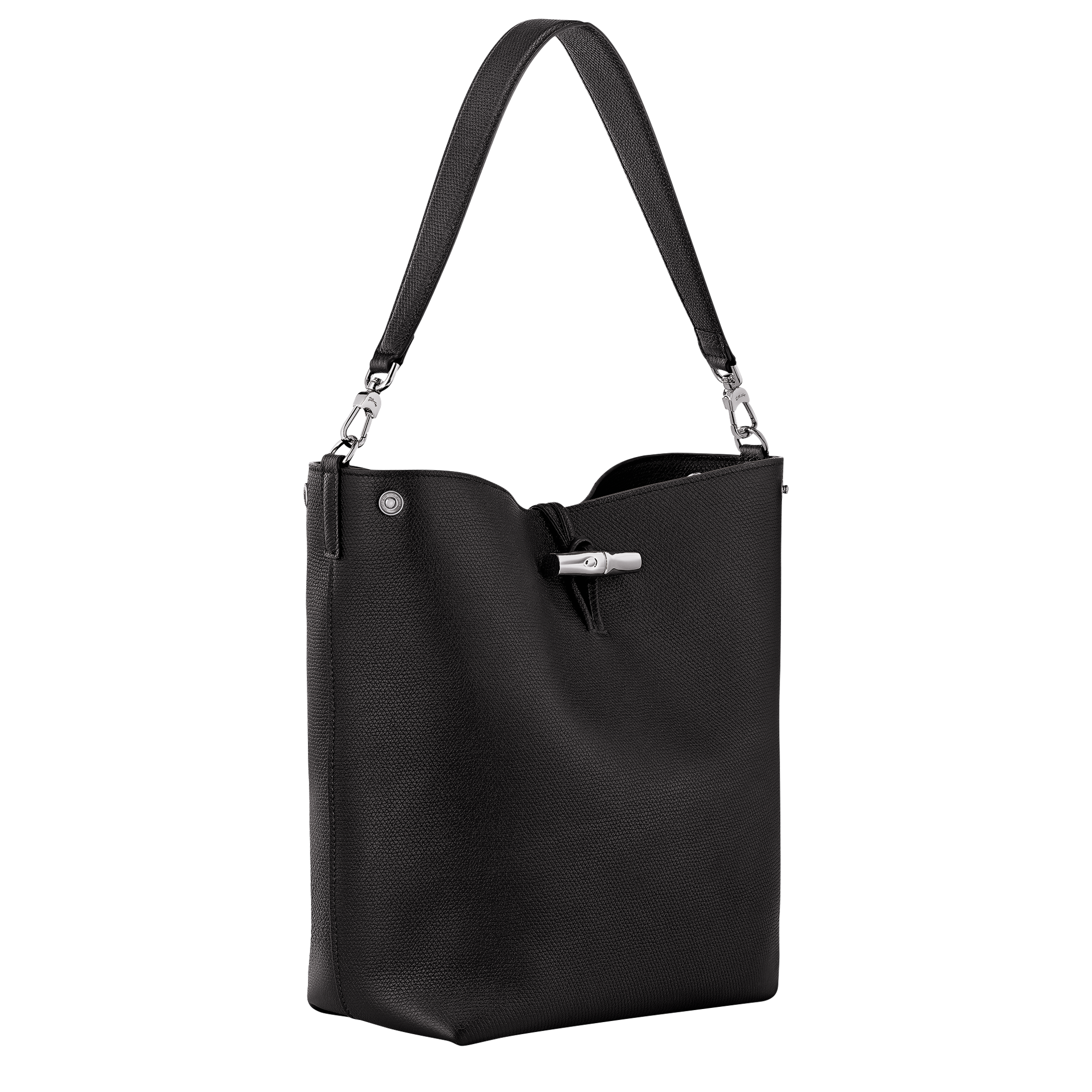 Shoulder bag M, Black - View 3 of 
        6 - zoom in Le Roseau Shoulder bag M, Black