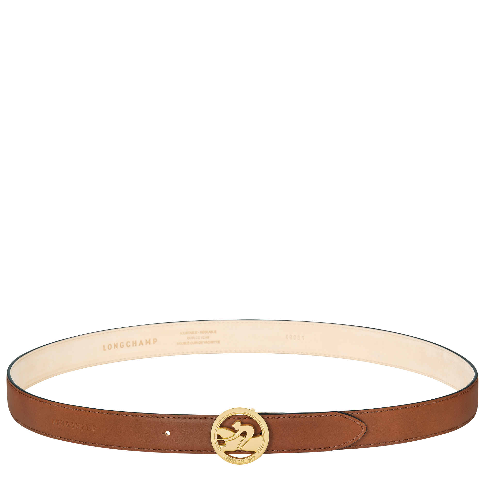 BoxTrot Ladies' belt Cognac Leather Longchamp US