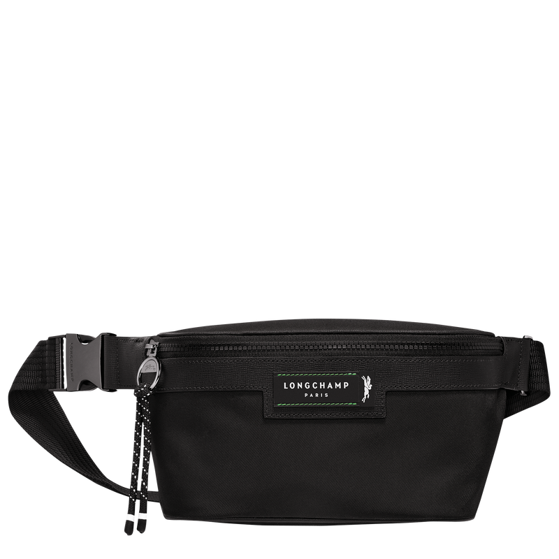 Le Pliage Energy M Belt bag , Black - Recycled canvas  - View 1 of 5