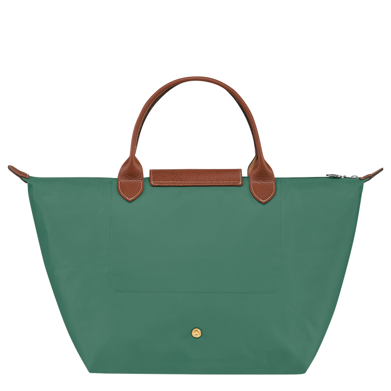 Le Pliage Original M Handbag , Sage - Recycled canvas  - View 4 of  5