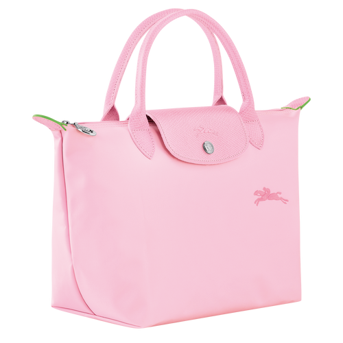 Le Pliage Green S Handbag , Pink - Recycled canvas - View 3 of  6