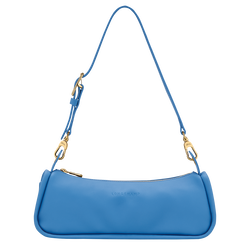 Looong M Shoulder bag , Azure - Leather