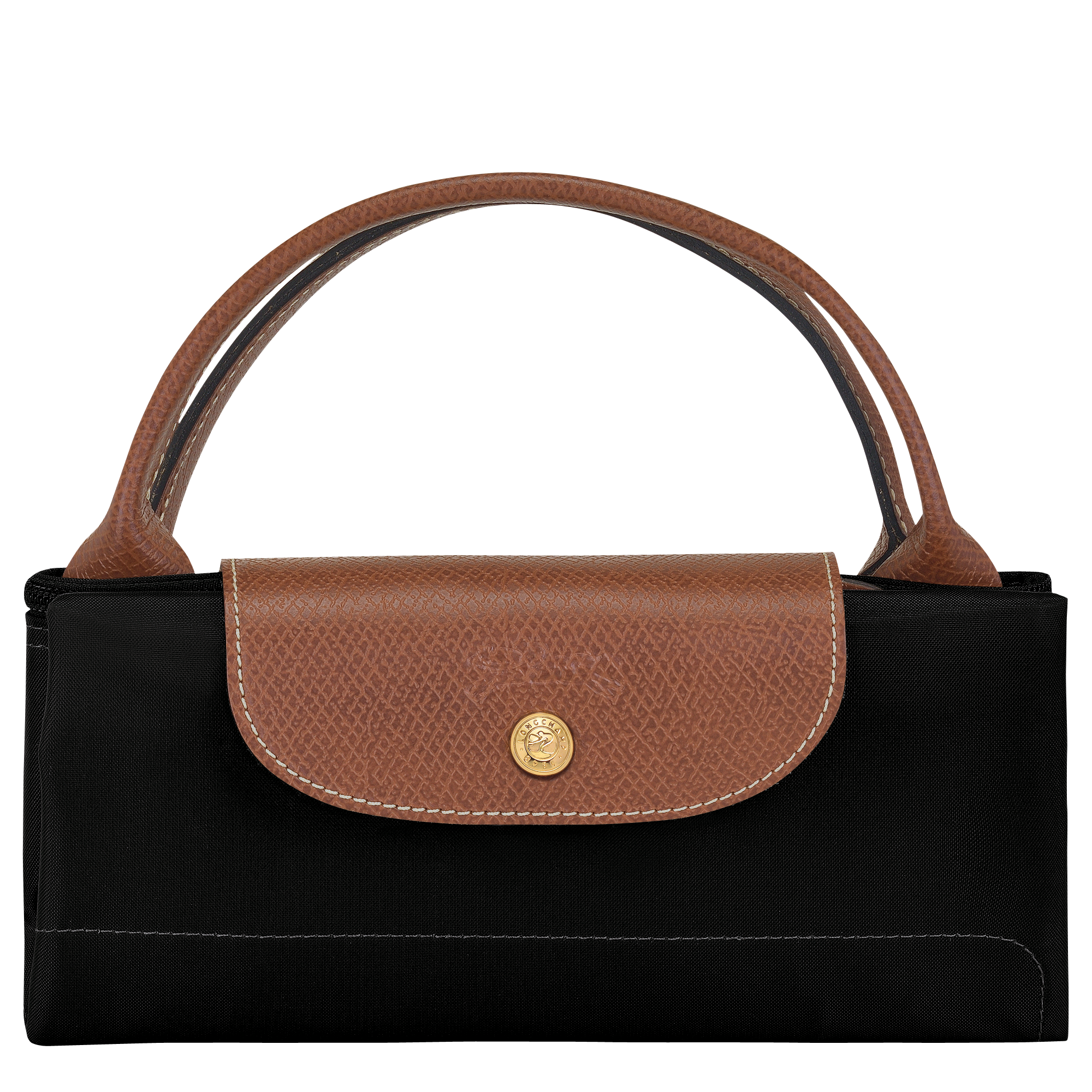 Le Pliage Original L Travel bag Black - Recycled canvas | Longchamp US Le Pliage Original L Travel bag Black - Recycled canvas | Longchamp US