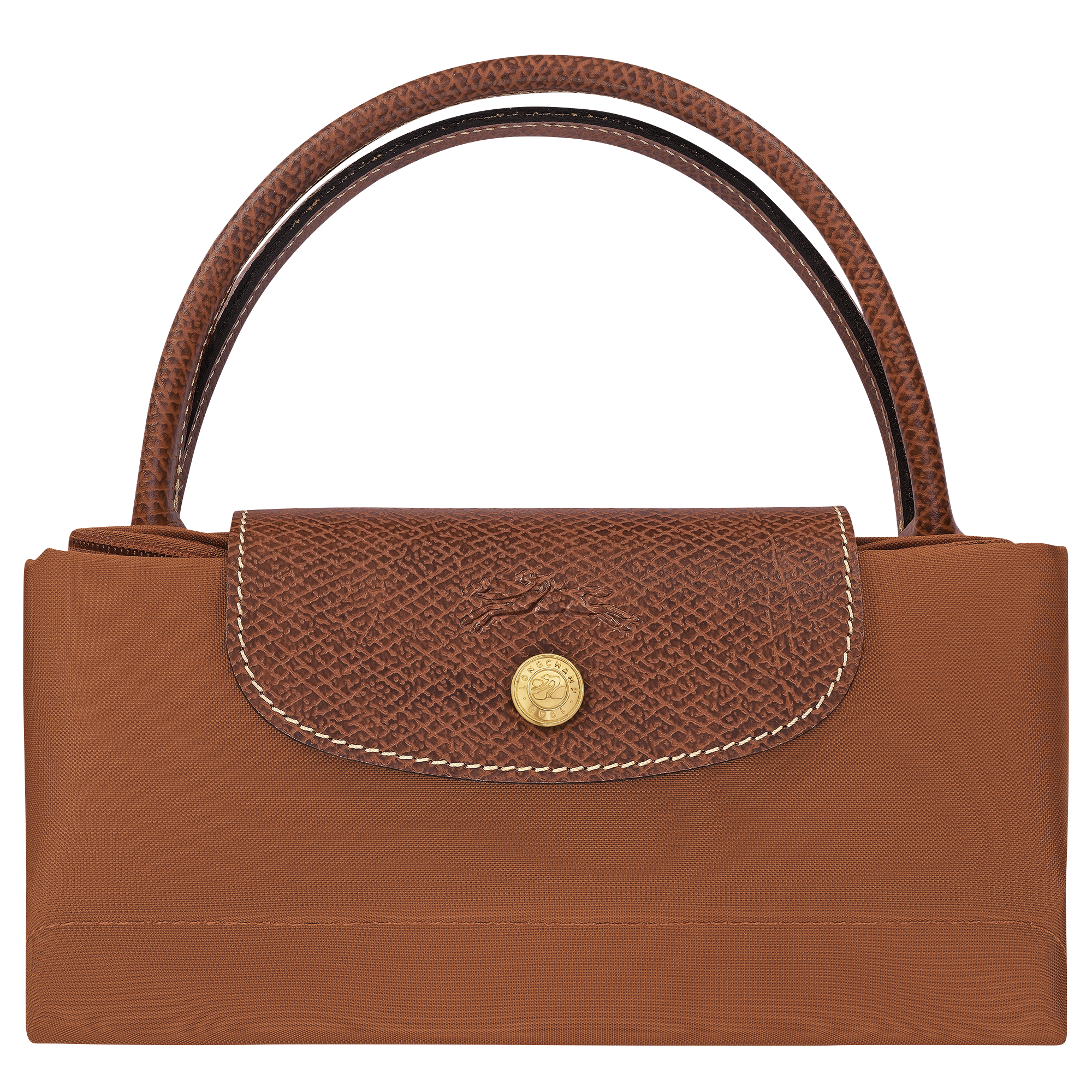 Le Pliage Original Sac &agrave; main S, Cognac