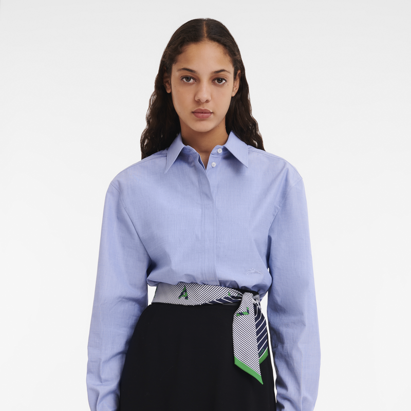 Bandeau Marinière Longchamp , Andere - Navy/Grasgrün  - Ansicht 2 von 2