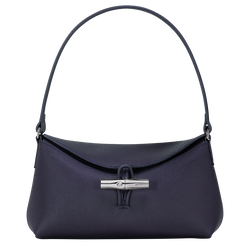 Roseau S Hobo bag , Bilberry - Leather