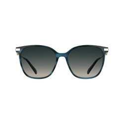 Sunglasses , Blue striped - Acetate