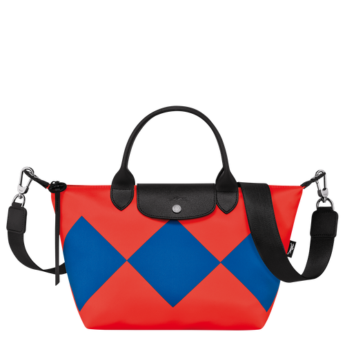 Handtasche S Le Pliage Collection , Canvas - Rot/Kobaltblau - Ansicht 1 von 4