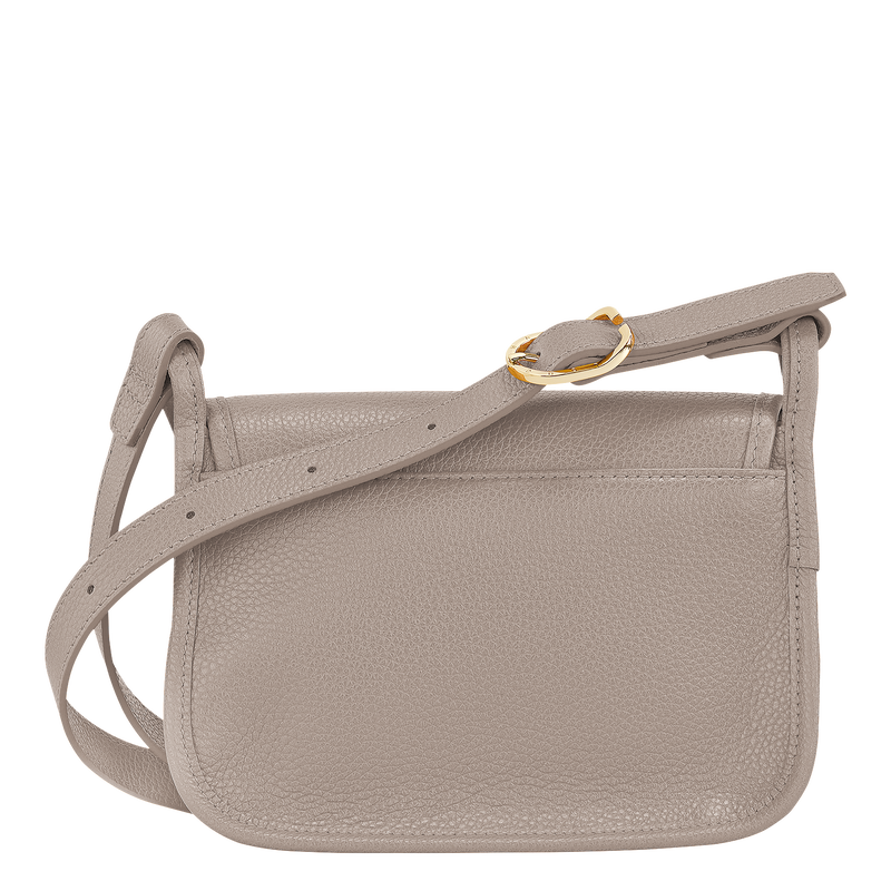 Le Foulonné Crossbodytas S , Grijs - Leder  - Weergave 4 van  5