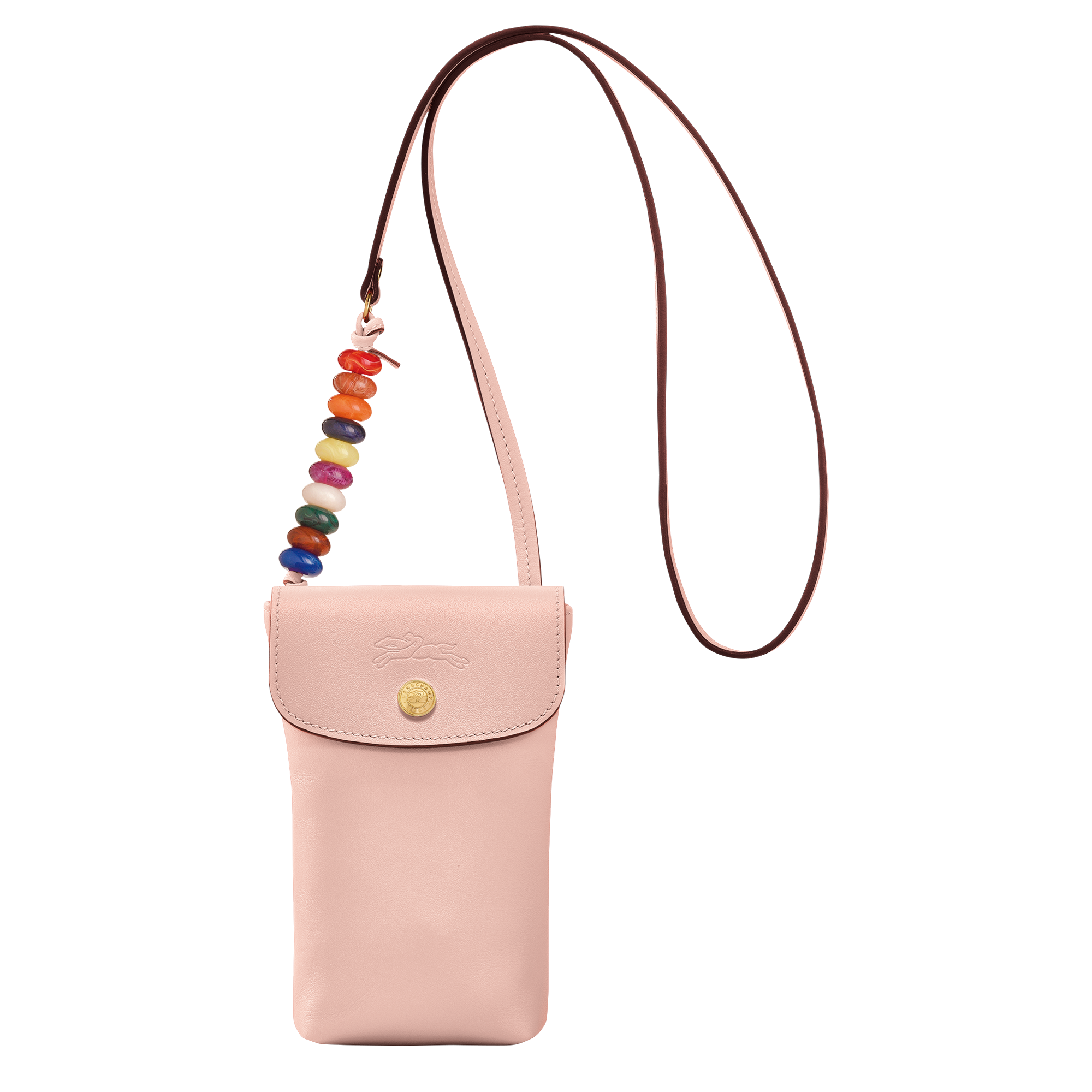 Le Pliage Xtra Phone Case Nude Leather Longchamp US le-pliage-xtra-phone-case-nude-leather-longchamp-us