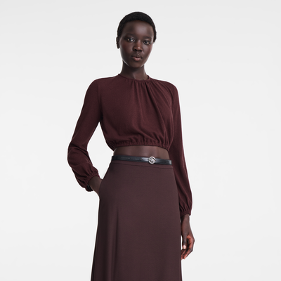 null 短上衣, 酒紅色