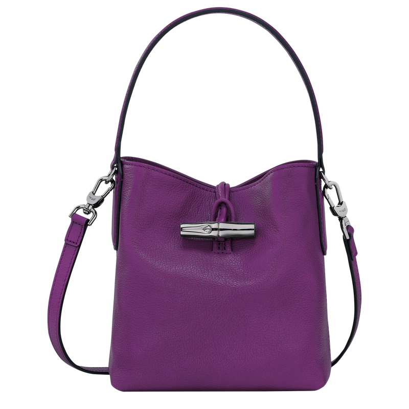 Le Roseau XS Bucket bag , Violet - Leather  - View 1 of  5