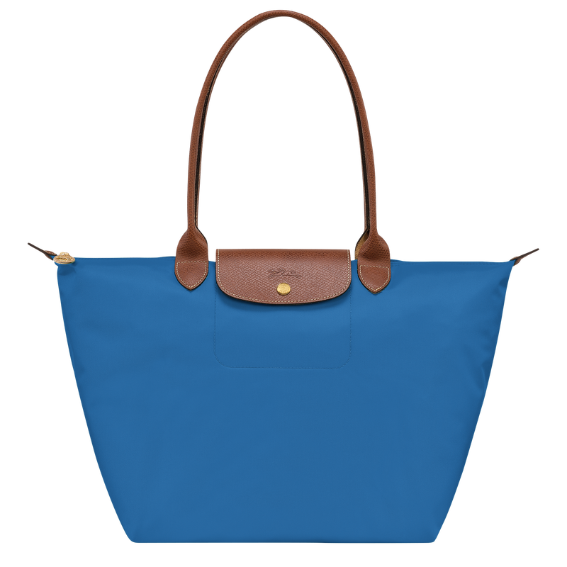 Sac cabas L Le Pliage Original , Toile recyclée - Cobalt  - Vue 1 de 5