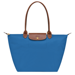 Le Pliage 原創系列 肩揹袋 L , 鈷藍色 - 再生帆布