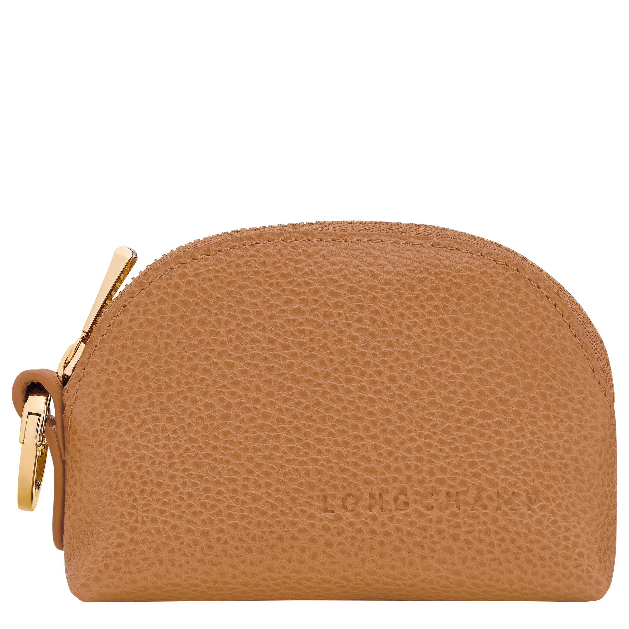 Le Foulonn&eacute; Coin purse, Pecan