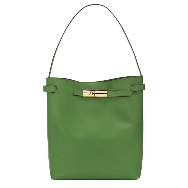 Le Smart Bolso de hombro L , Cuero - Matcha  - Vista 1 de 5