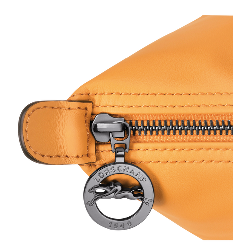 Le Pliage Xtra M Tote bag , Apricot - Leather - View 6 of  6