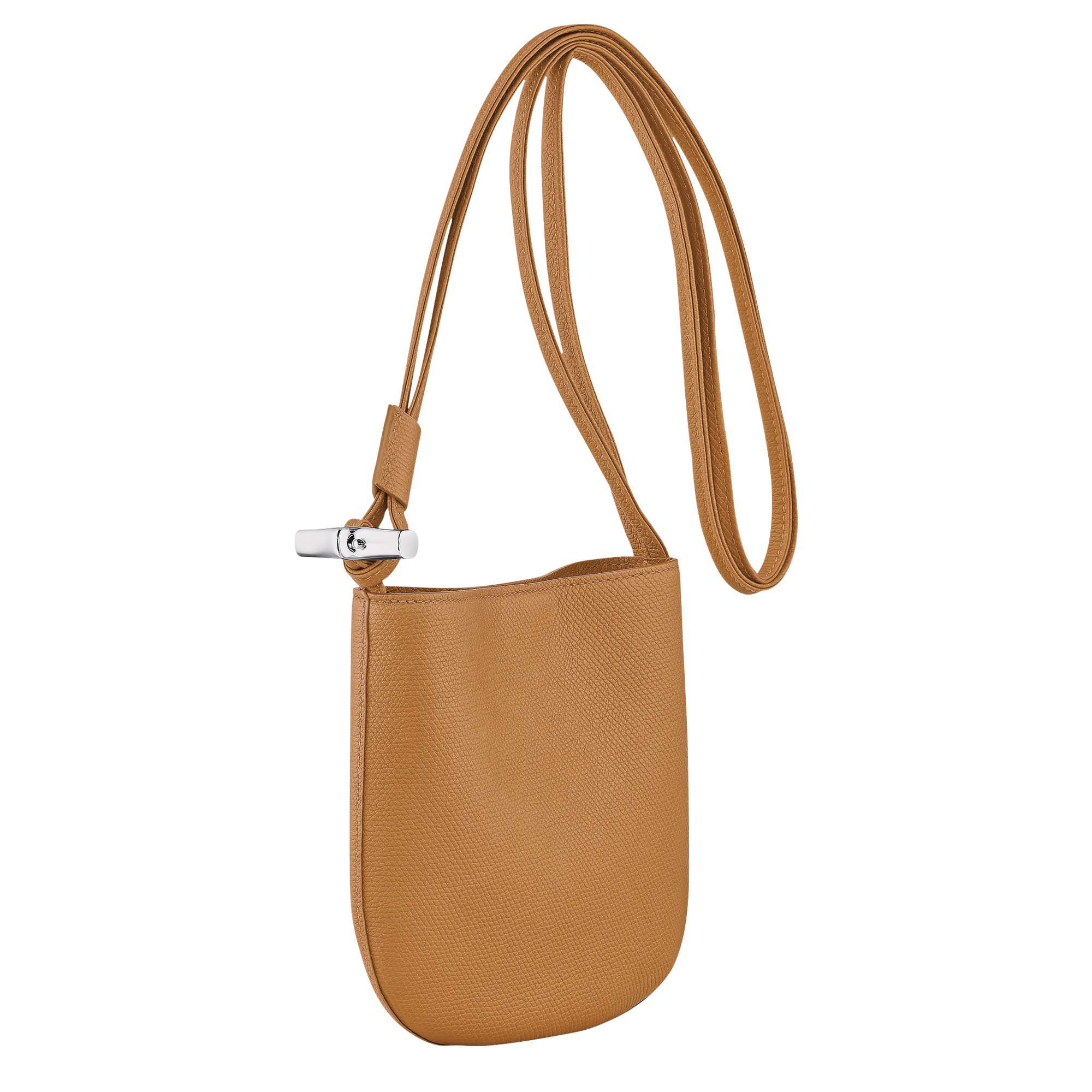 Crossbody bag S, Walnut - View 3 of
4 - zoom in Le Roseau Crossbody bag S, Walnut