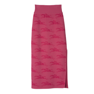 null Midikleid, Pink
