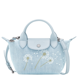 Le Pliage Collection XS Handbag , Sky Blue - Canvas
