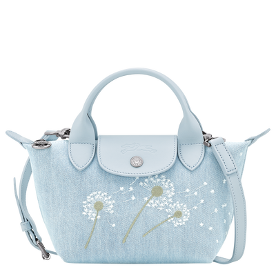 Le Pliage Collection XS Handbag , Sky Blue - Canvas