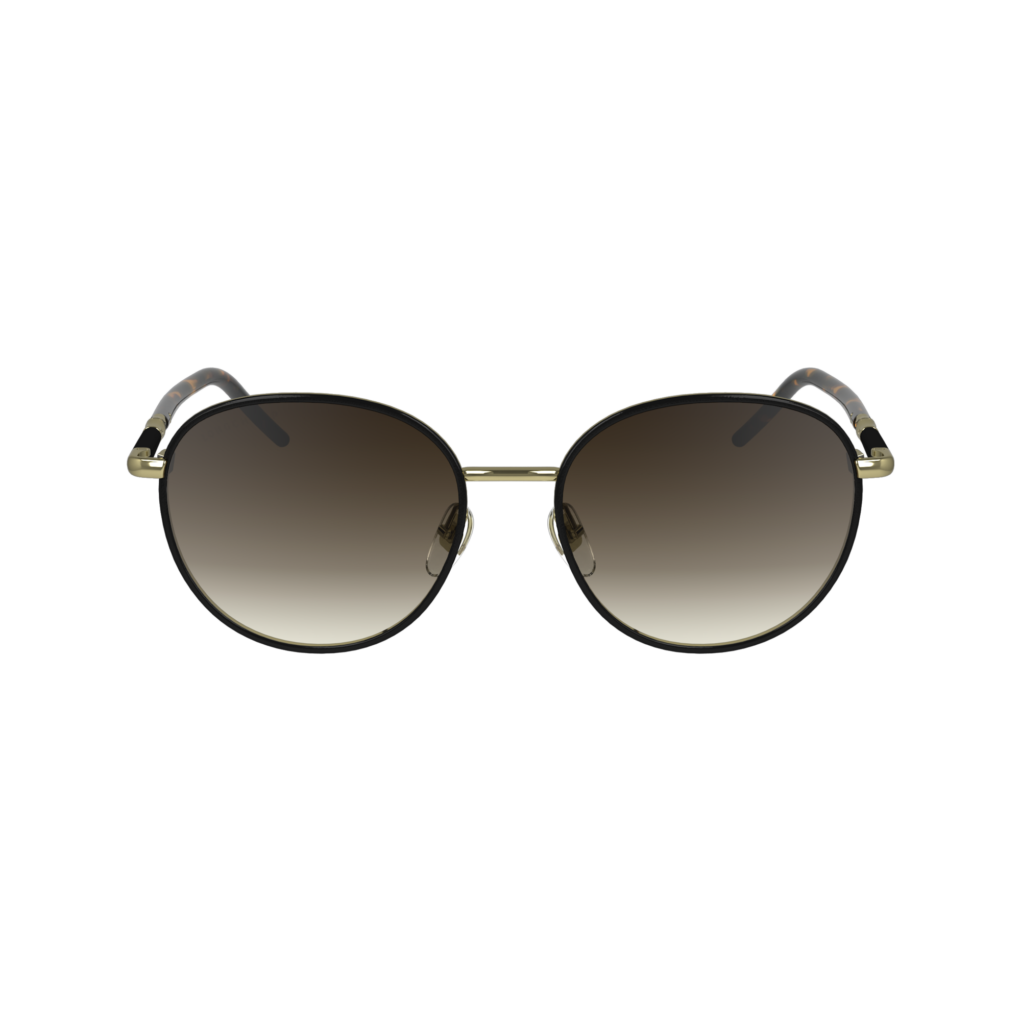 null Sunglasses, Gold/Black