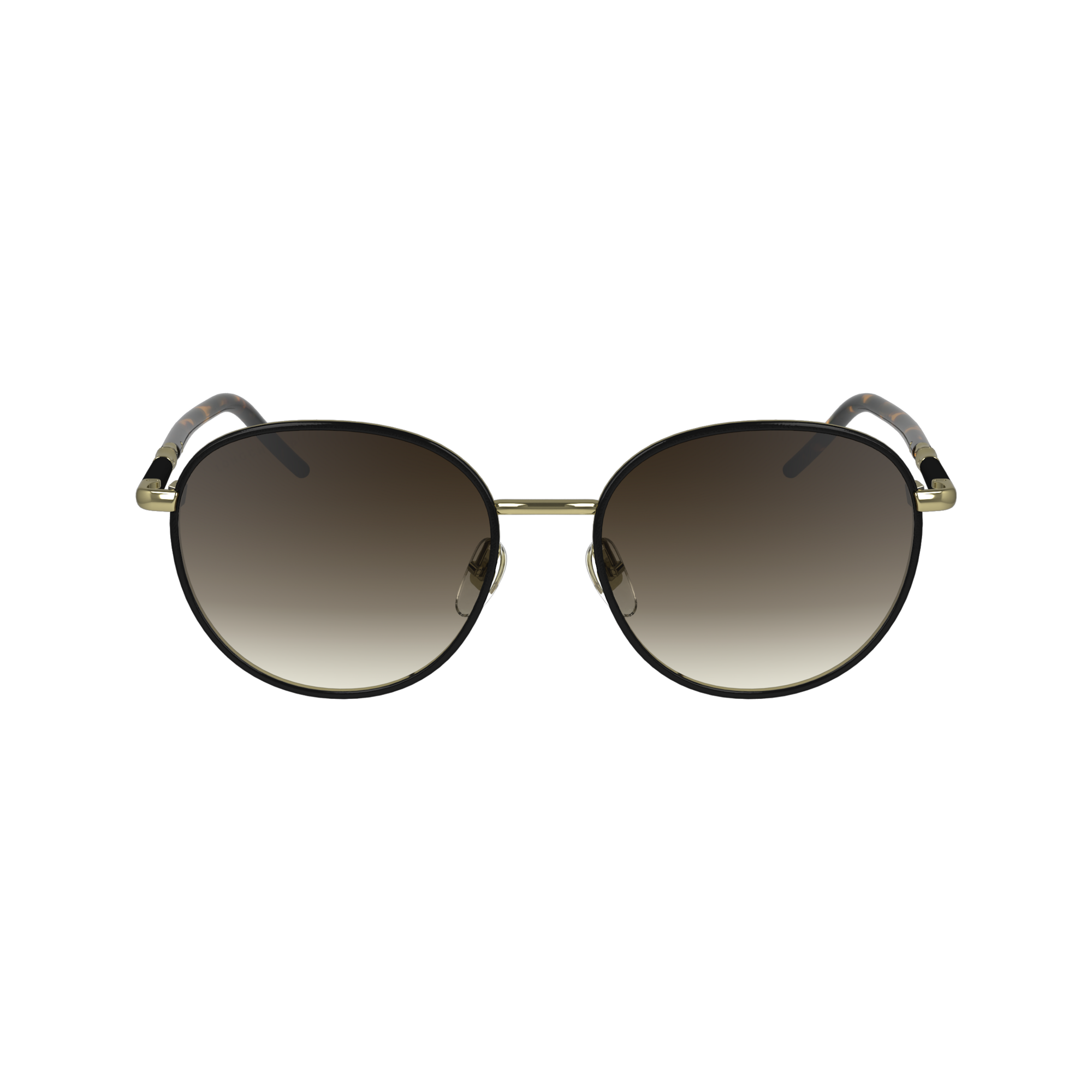 null Sunglasses, Gold/Black