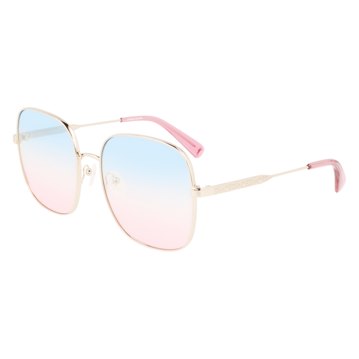 Spring/Summer Collection 2022 Sunglasses, Gold/Multicolor