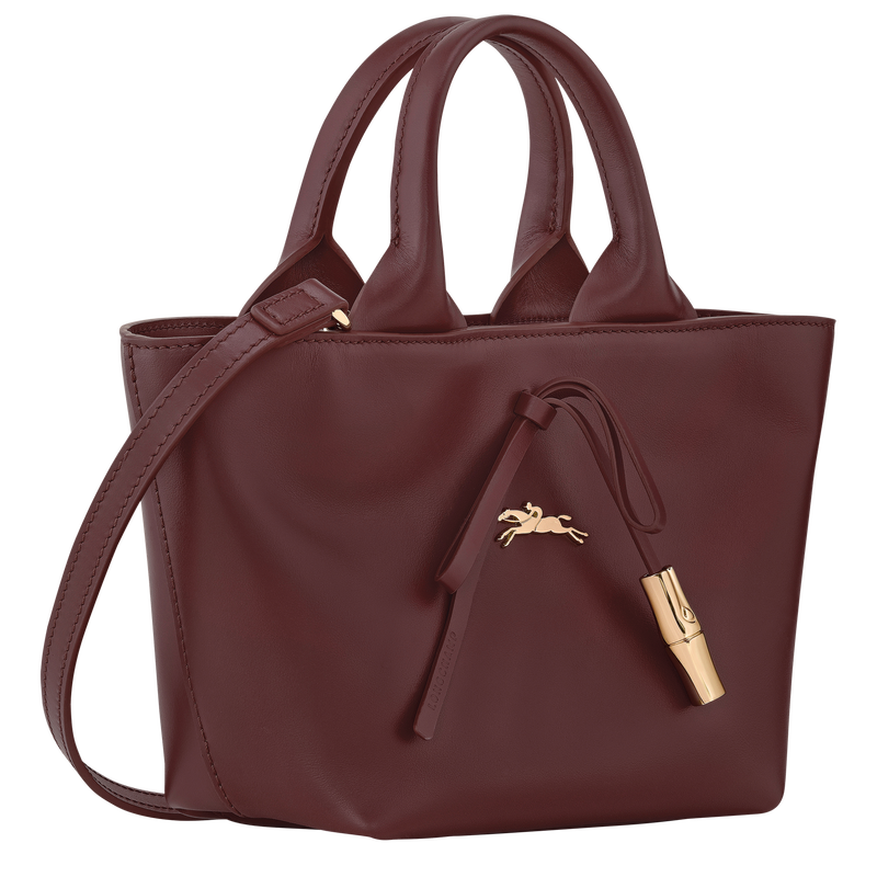 Le Roseau 手提包 , 酒紅色 - 皮革  - 查看 3 6