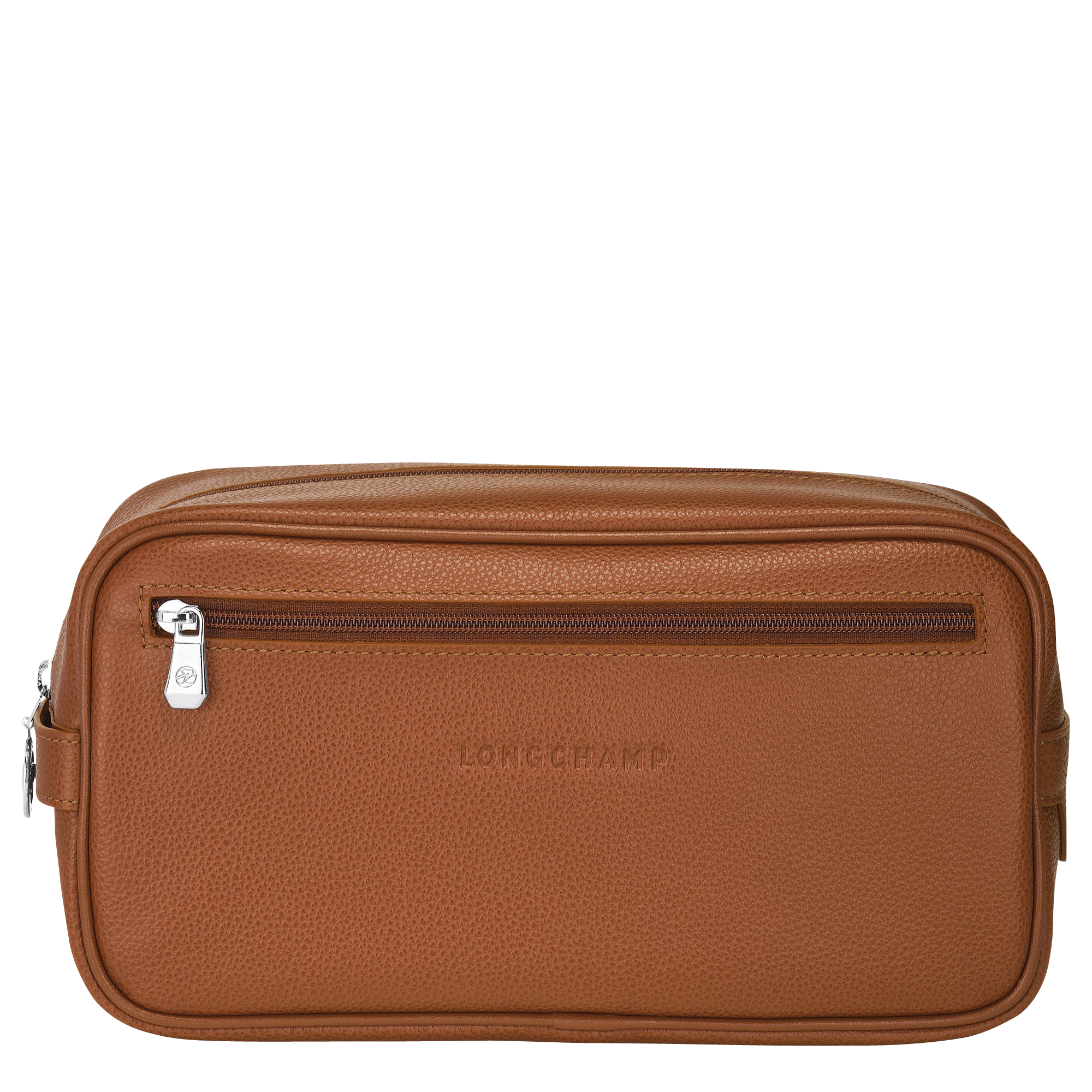 Le Foulonné Toiletry case, Caramel