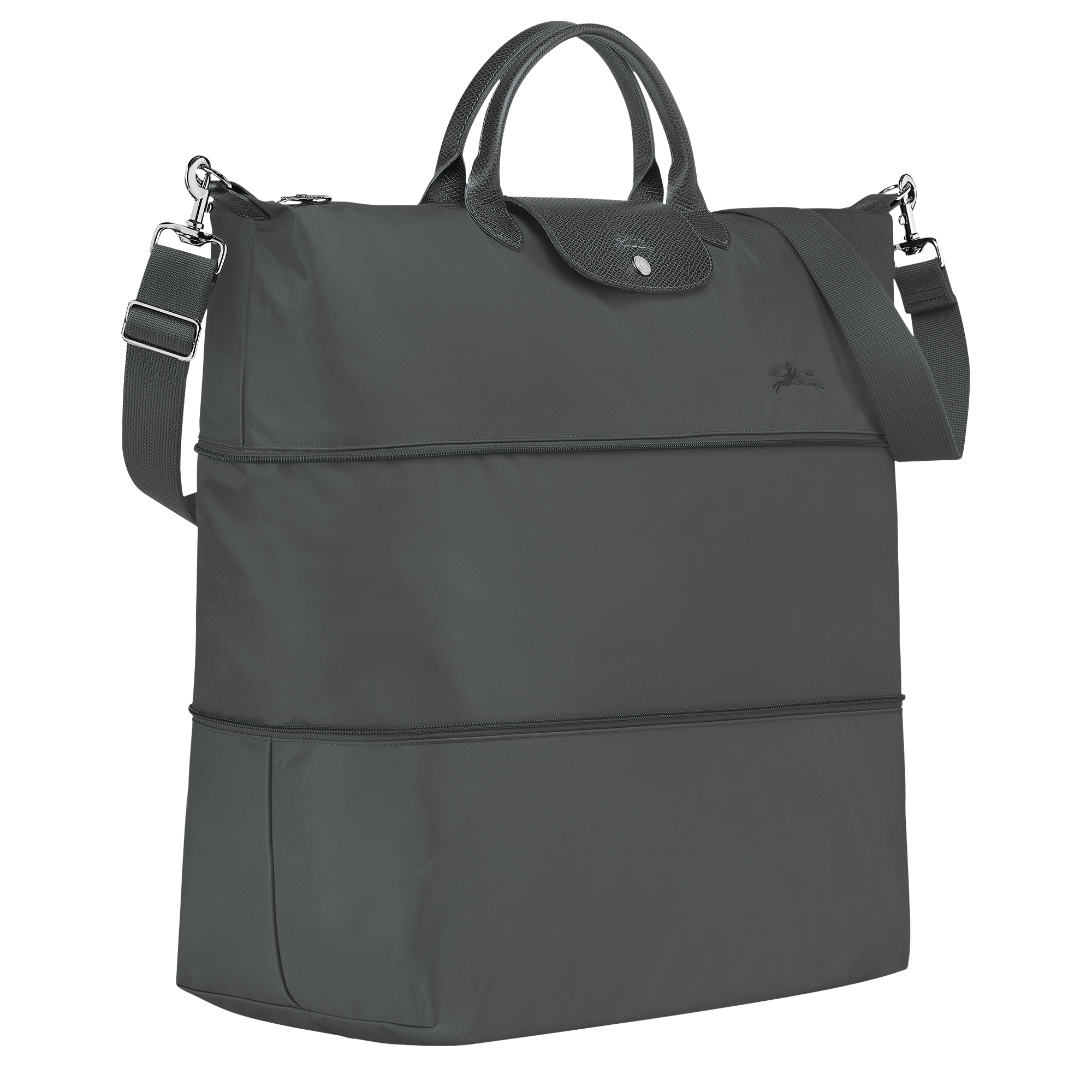 新品 ロンシャン LONGCHAMP ボストンバッグ ル プリアージュ グリーン トラベルバッグ グラファイト