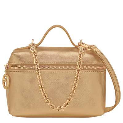Le Pliage Xtra Crossbody bag , Gold - Leather