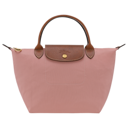 Le Pliage Original S Handbag , Pink Tea - Recycled canvas