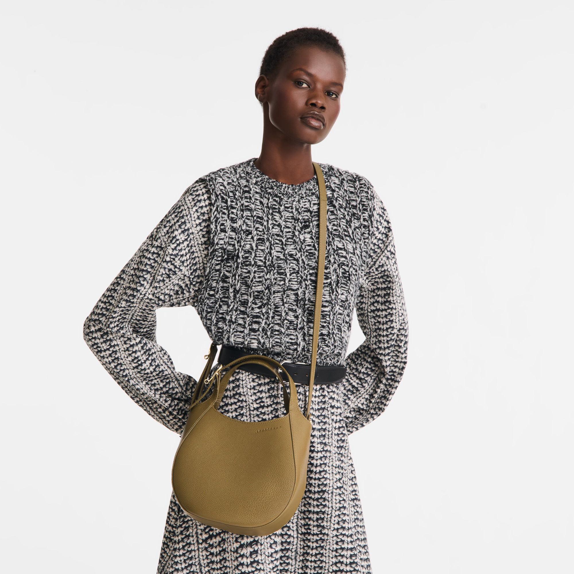 Le Foulonn&eacute; 탑 핸들백 S, 케이퍼