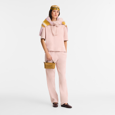 Le Pliage Xtra 手拿包 XS , 煙草色 - 皮革