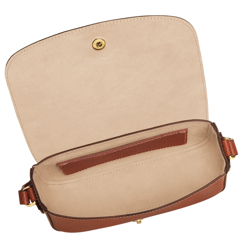 Crossbody-Tasche S &Eacute;pure , Leder - Braun  - Ansicht 5 von 7