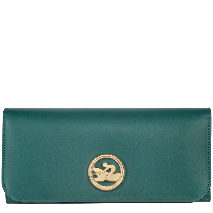 Box-Trot Continental wallet, Cypress