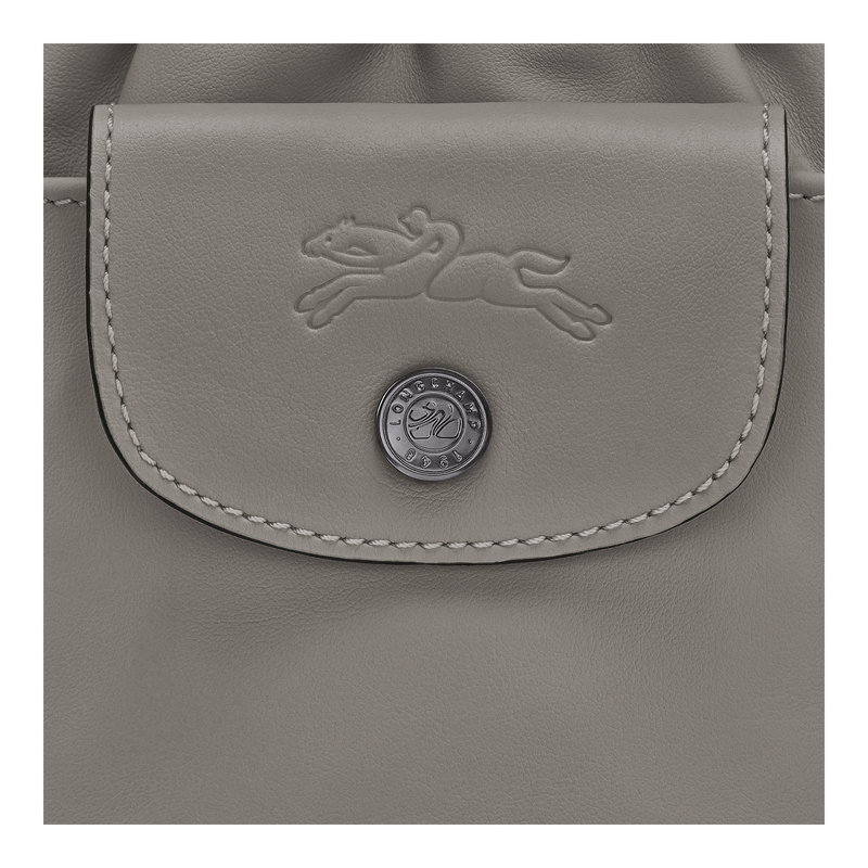 Borsa a secchiello XS Le Pliage Xtra , Pelle - Tortora  - View 6 of  6