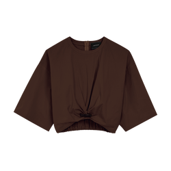 Top , Ebony - Cotton poplin