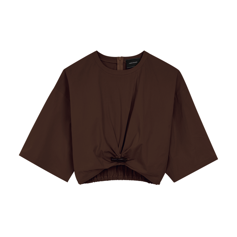Top , Ebony - Cotton poplin  - View 1 of  1