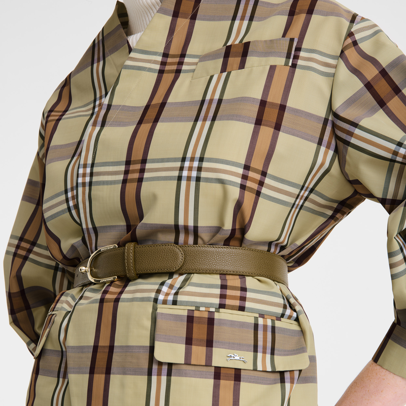 Kimono jacket , Pistachio - Techno taffeta  - View 5 of 5