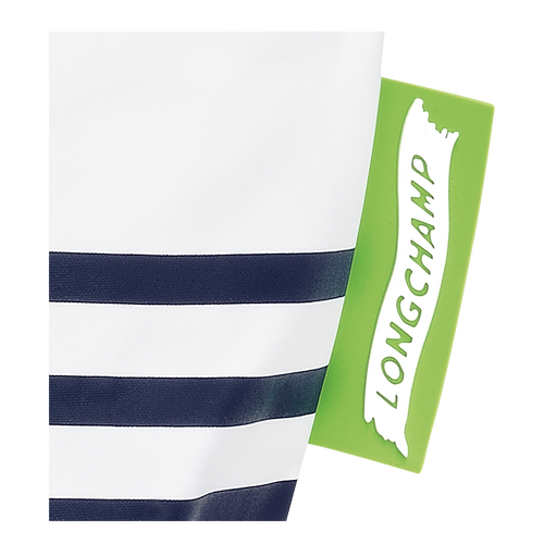Shopper M Le Pliage Collection , Canvas - Marine/Weiss - Ansicht 5 von 5