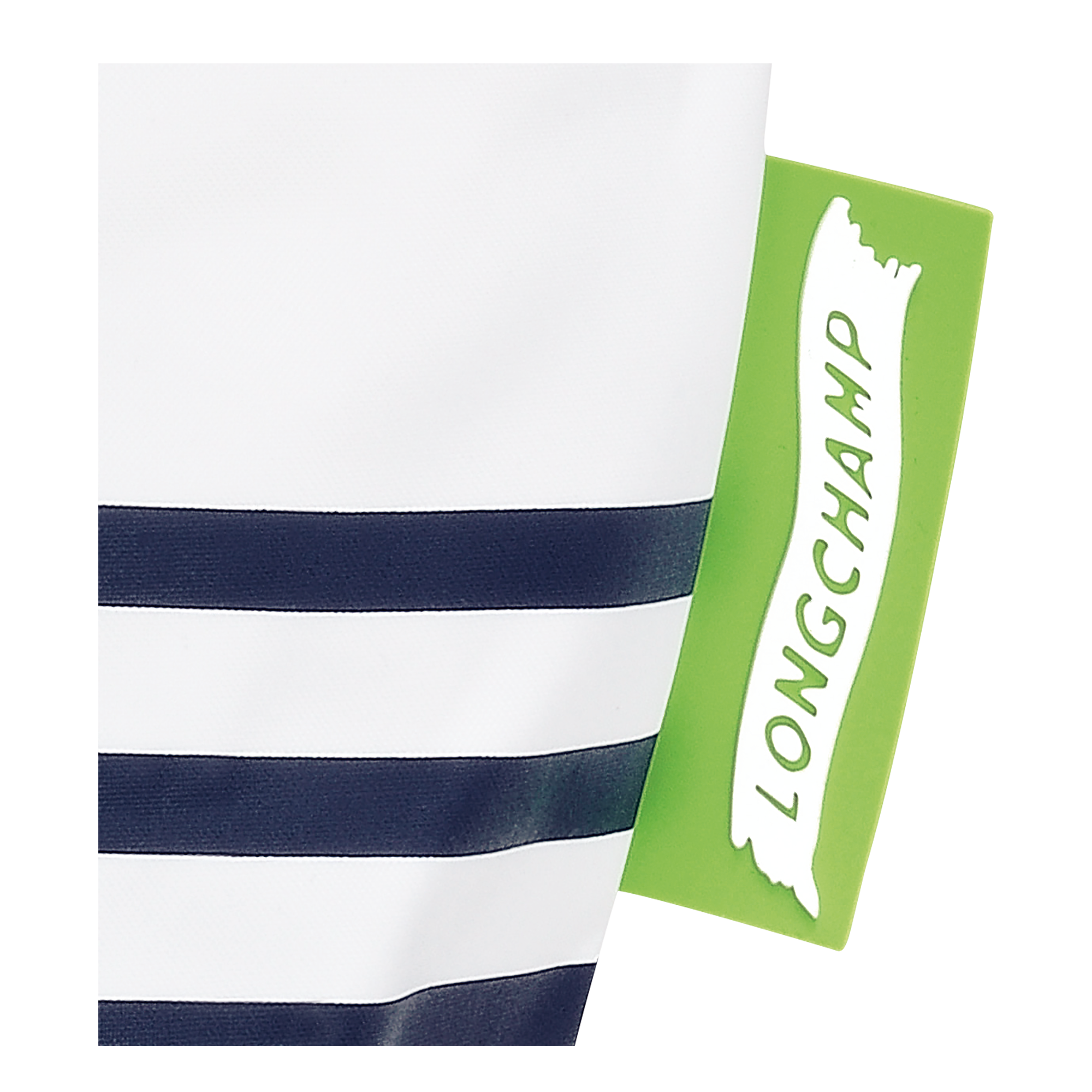 Le Pliage 系列 肩揹袋 M, 海軍藍/白色