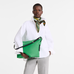 Le Slouchy M Hobo bag , Green - Leather