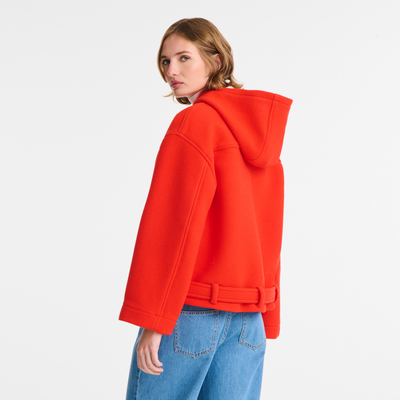 null Jacket, Red/Navy